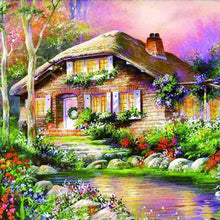 Load image into Gallery viewer, Houses-Full Drill Diamond Painting
