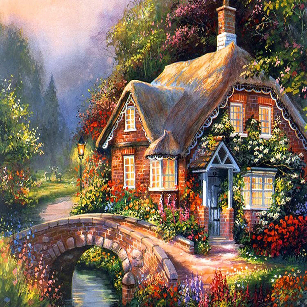 Houses-Full Drill Diamond Painting