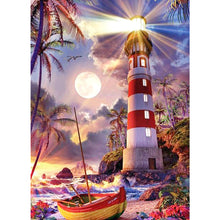 Load image into Gallery viewer, Lighthouse-Full Drill Diamond Painting
