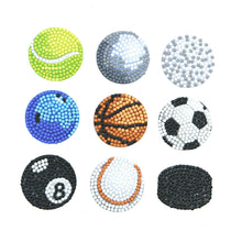 Load image into Gallery viewer, 9pcs-Ball-Diamond Painting Free Stickers
