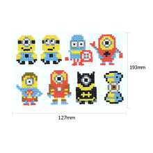 Load image into Gallery viewer, 8pcs-Minions-Diamond Painting Free Stickers
