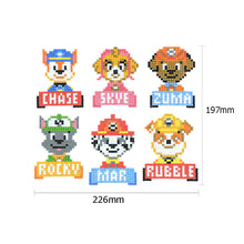 Load image into Gallery viewer, 6pcs-Paw Patrol-Diamond Painting Free Stickers
