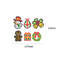 Load image into Gallery viewer, 6pcs-Christmas-Diamond Painting Free Stickers
