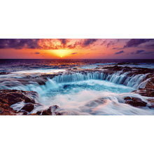 Load image into Gallery viewer, Sunset Falls-Full Drill Diamond Painting-85x45cm
