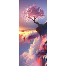 Load image into Gallery viewer, Tree Wall Cliff-Full Drill Diamond Painting-50x110cm
