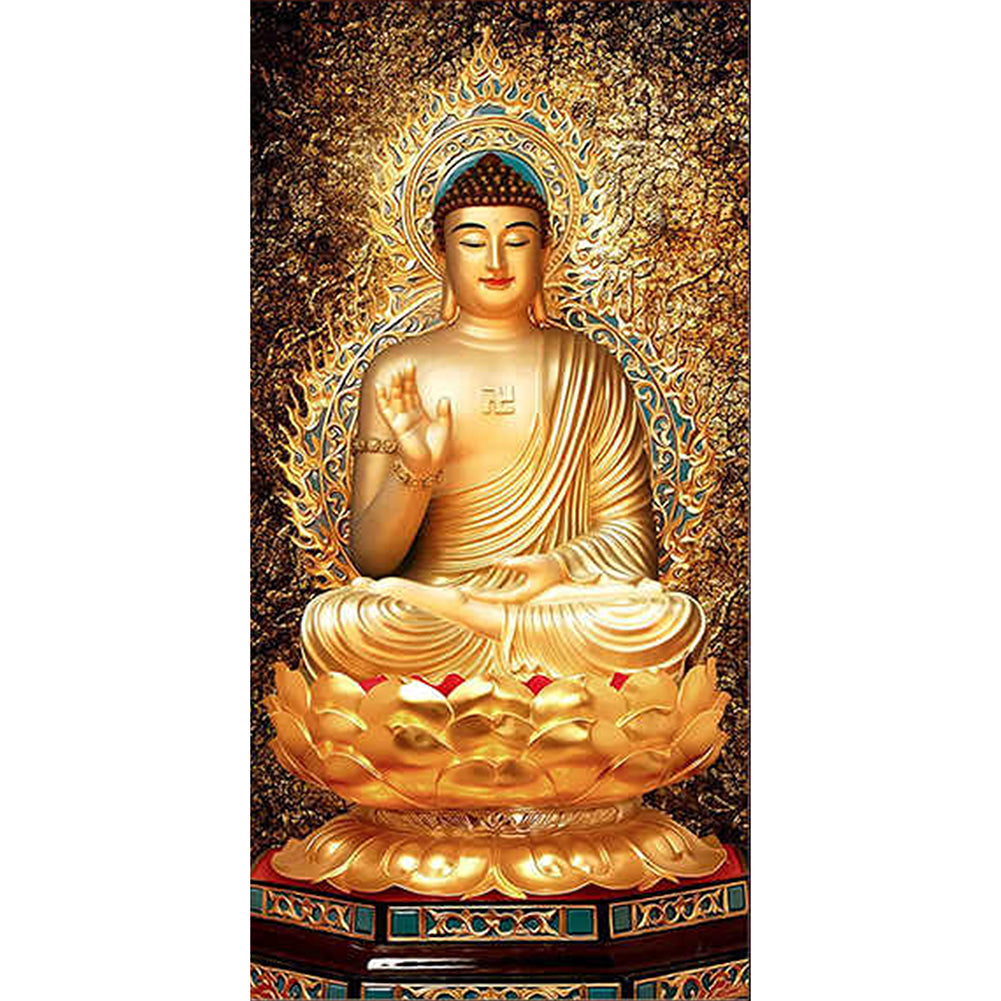 Tathagata Buddha-Full Drill Diamond Painting-45x85cm