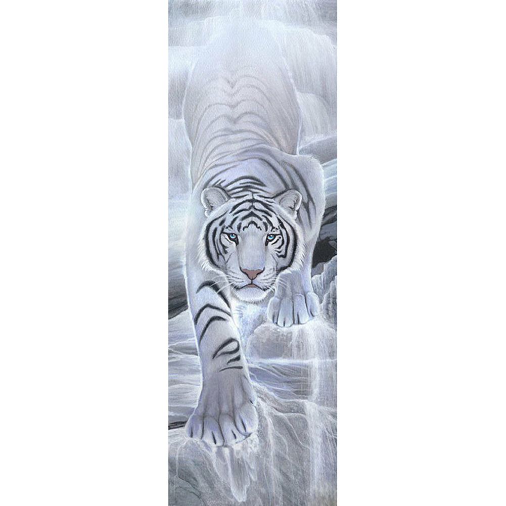 Bengal Tiger-Full Drill Diamond Painting-30x80cm