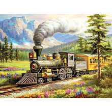 Load image into Gallery viewer, Greenwood Train-Full Drill Diamond Painting
