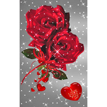 Load image into Gallery viewer, Glitter Rose-Full Drill Diamond Painting
