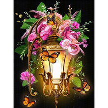 Load image into Gallery viewer, Moonlight Flowers On Lanterns-Full Drill Diamond Painting
