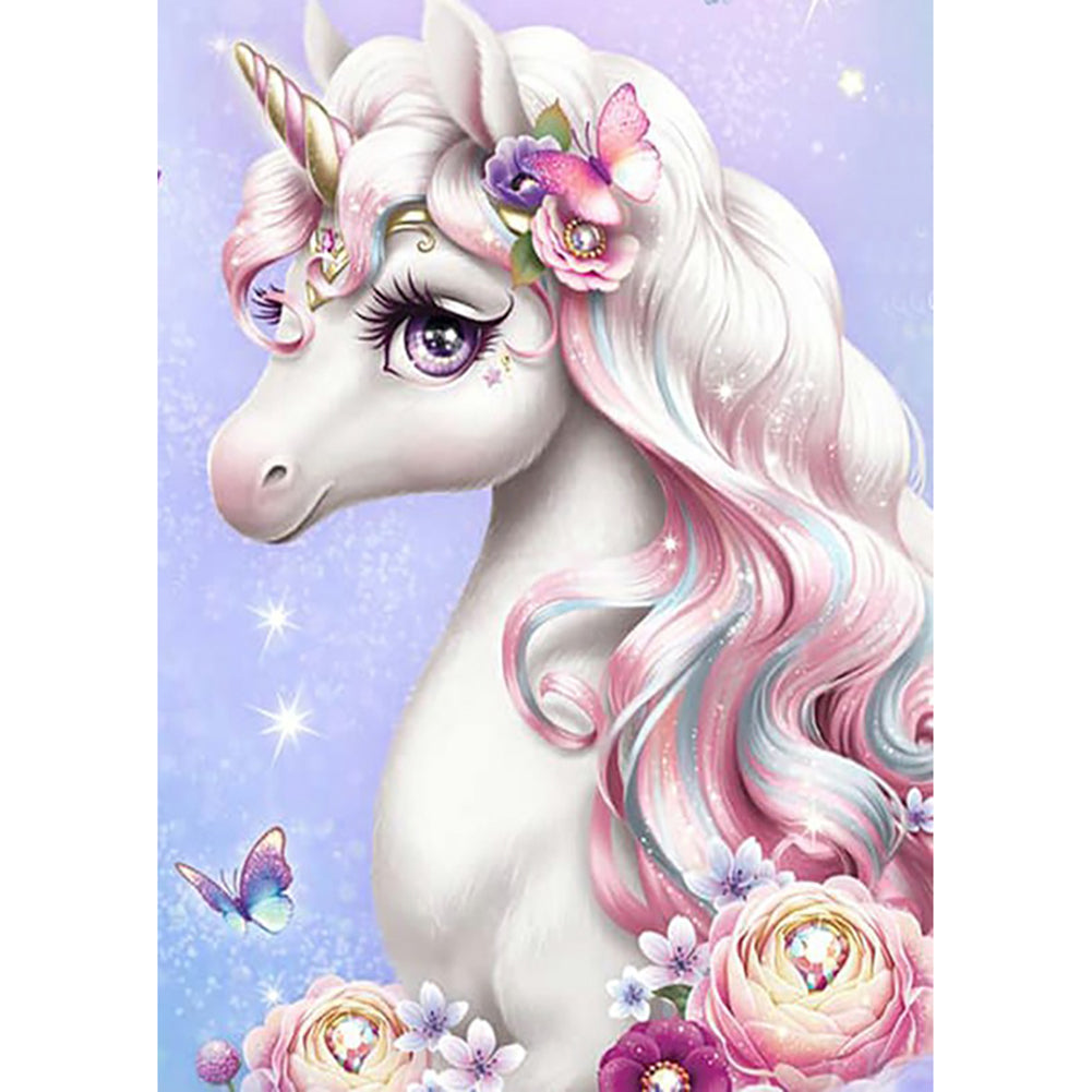 Unicorn-Full Drill Diamond Painting