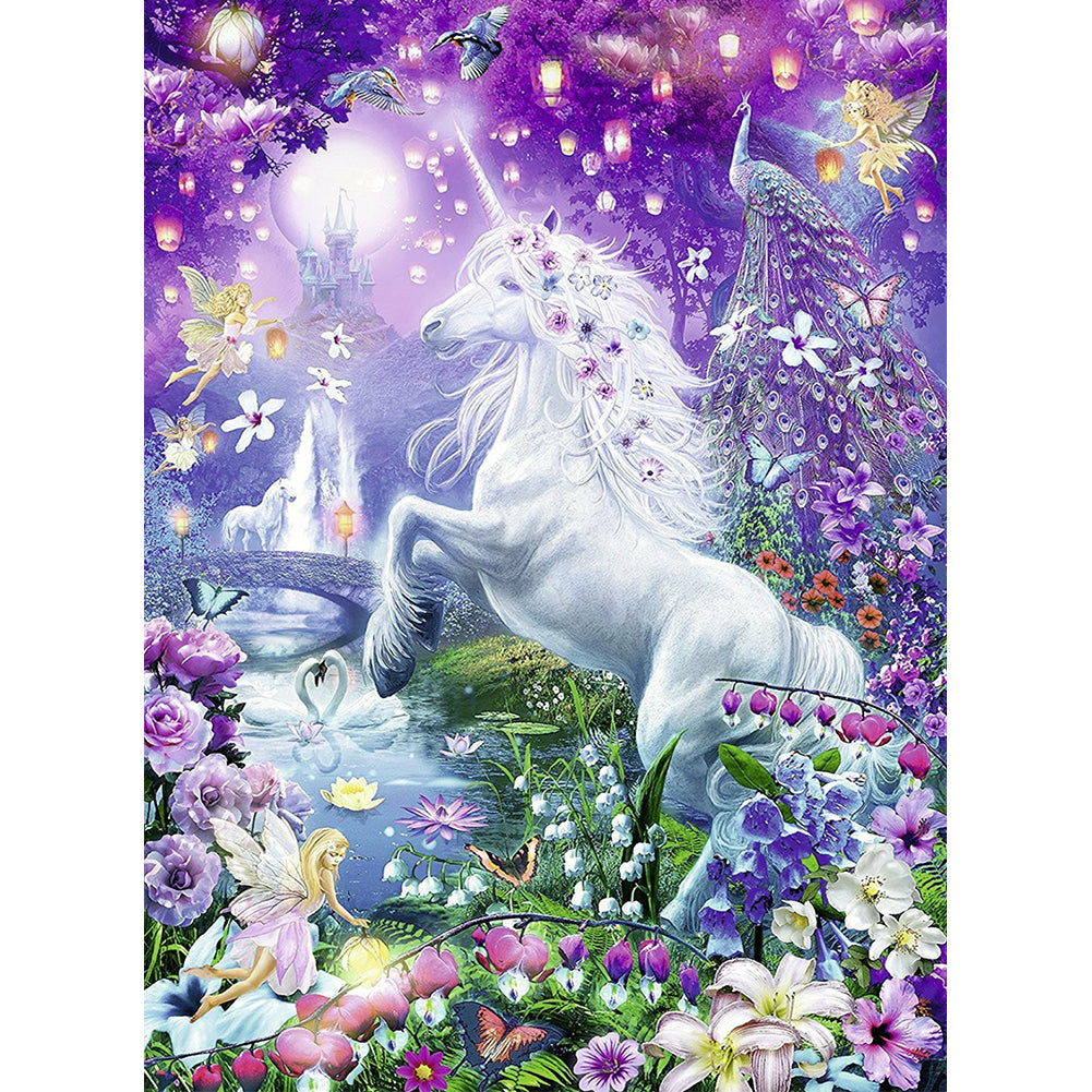 Fantasy Unicorn-Full Drill Diamond Painting