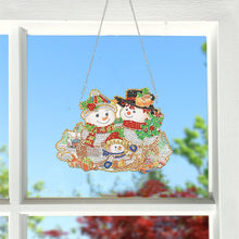 Load image into Gallery viewer, Christmas-Diamond Painting Door Pendant
