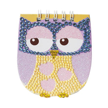 Load image into Gallery viewer, 6pcs/set DIY Diamond Painting Owl Notebook
