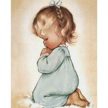 Load image into Gallery viewer, Praying Child-Full Drill Diamond Painting
