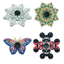 Load image into Gallery viewer, DIY Rhinestone Fingertip Gyro Diamond Painting Hand Spinner Fidget Toys
