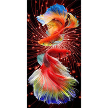 Load image into Gallery viewer, Goldfish-Full Drill Diamond Painting-40x80cm
