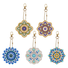 Load image into Gallery viewer, 5pcs Mandala Single Sided Keychain
