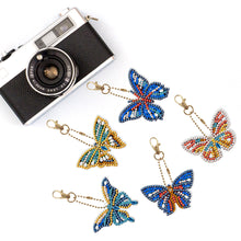 Load image into Gallery viewer, 5pcs Butterfly Single Sided Keychain
