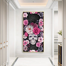 Load image into Gallery viewer, Diamond Painting - Vollrund - Totenkopf (40*80cm)
