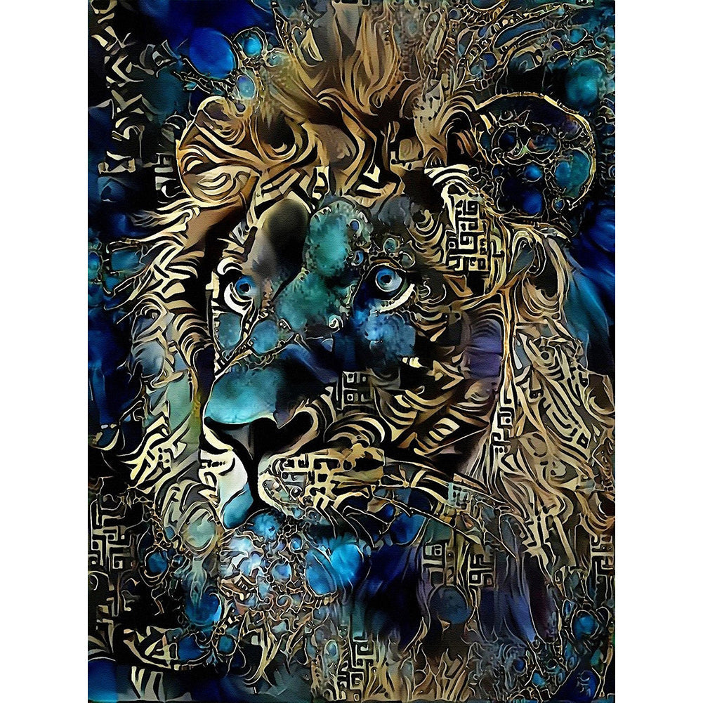 Lion-Full Drill Diamond Painting