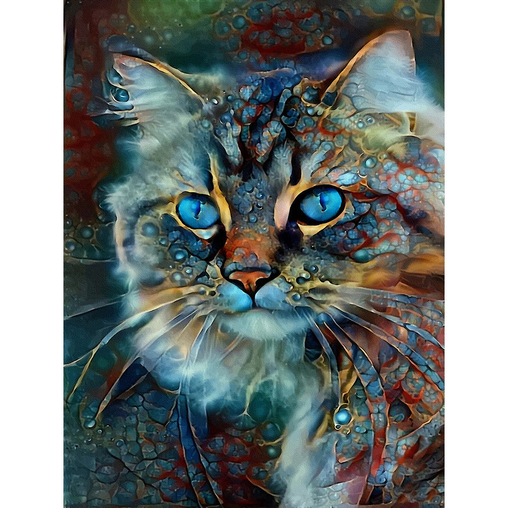 Cat-Full Drill Diamond Painting