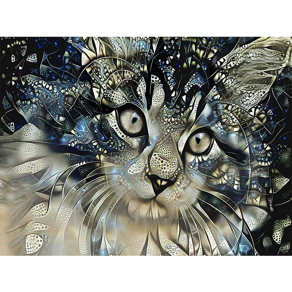 Cat-Full Drill Diamond Painting