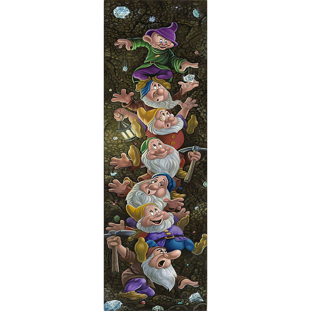 Disney Cartoon-Full Drill Diamond Painting-30x90cm