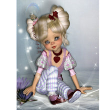 Load image into Gallery viewer, Big Eyes Doll-Full Drill Diamond Painting
