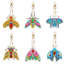 Load image into Gallery viewer, 6pcs Insect Double Sided Keychain
