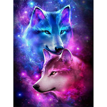 Load image into Gallery viewer, Double Wolf-Full Drill Diamond Painting
