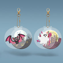 Load image into Gallery viewer, 2pcs Halloween Double Sided Keychain
