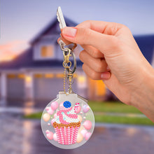 Load image into Gallery viewer, 2pcs Cake Double Sided Keychain
