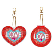 Load image into Gallery viewer, 2pcs-love/Animal-diy-keychain
