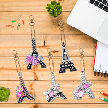 Load image into Gallery viewer, 5pcs Eiffel Tower Double Sided Keychain
