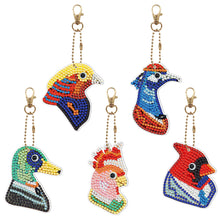 Load image into Gallery viewer, 5pcs Chicken Double Sided Keychain
