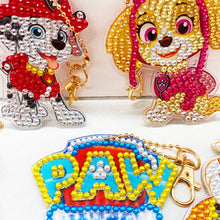 Load image into Gallery viewer, 6pcs Paw Patrol Double Sided Keychain
