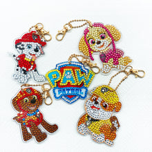 Load image into Gallery viewer, 6pcs Paw Patrol Double Sided Keychain
