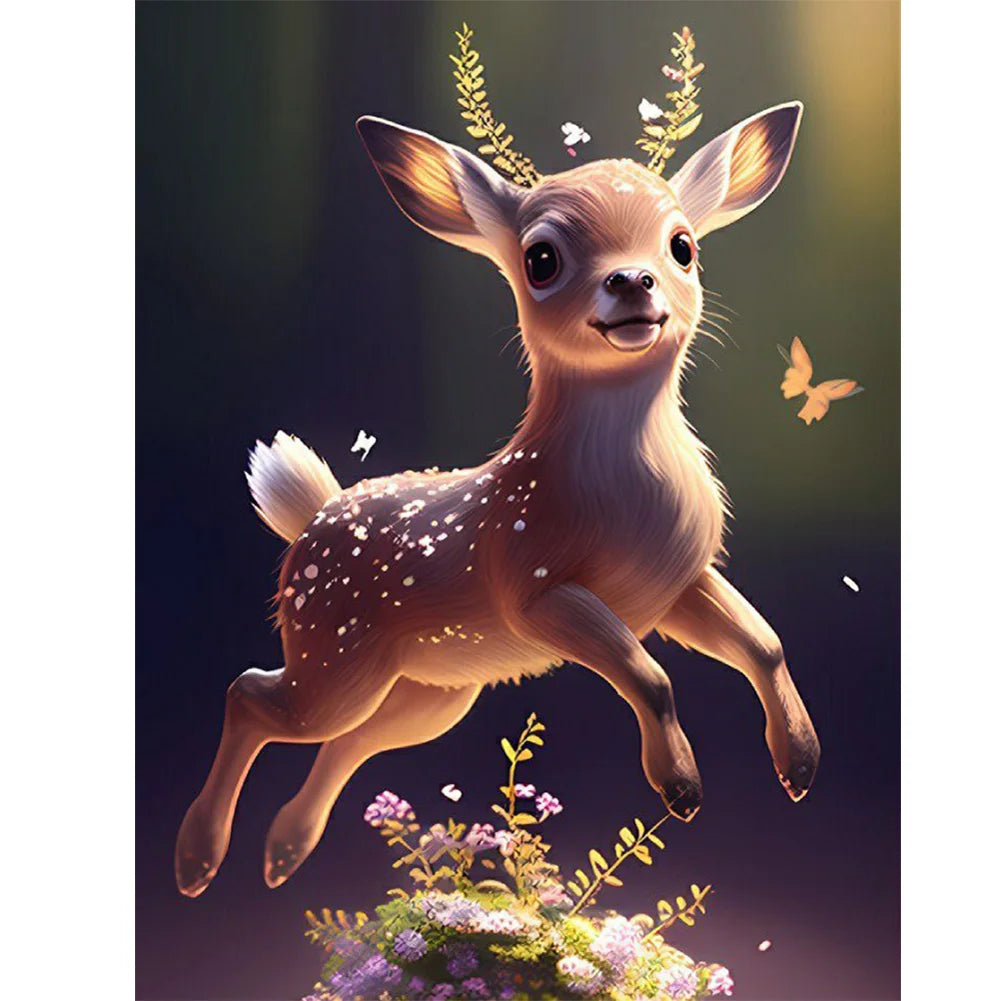 Deer-Full Drill Diamond Painting