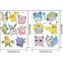 Load image into Gallery viewer, 2pcs DIY Diamond Painting Cartoon Stickers
