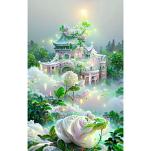 Load image into Gallery viewer, Flower Manor-Full Drill Diamond Painting-40x70cm
