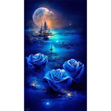 Load image into Gallery viewer, Water Droplet Flower-Full Drill Diamond Painting 40x70cm
