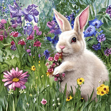 Load image into Gallery viewer, Easter Bunny-Full Round Diamond Painting-30x30cm
