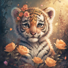 Load image into Gallery viewer, Tiger-Full Drill Diamond Painting
