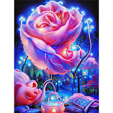 Load image into Gallery viewer, Glitter Rose-Full Drill Diamond Painting
