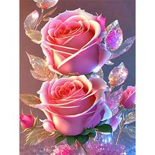 Load image into Gallery viewer, Glitter Rose-Full Drill Diamond Painting
