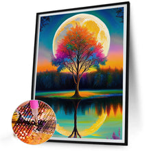 Load image into Gallery viewer, Moon Tree-Full Drill Diamond Painting
