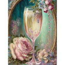 Load image into Gallery viewer, Flower Goblet-Full Round Drill Diamond Painting-30x40cm
