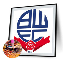 Load image into Gallery viewer, Bolton Wanderers Football Club-Full Round Diamond Painting-30x30cm
