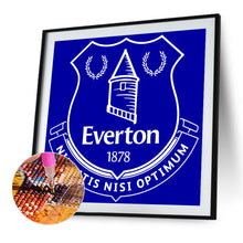 Load image into Gallery viewer, Everton Football Club-Full Round Diamond Painting-40x40cm
